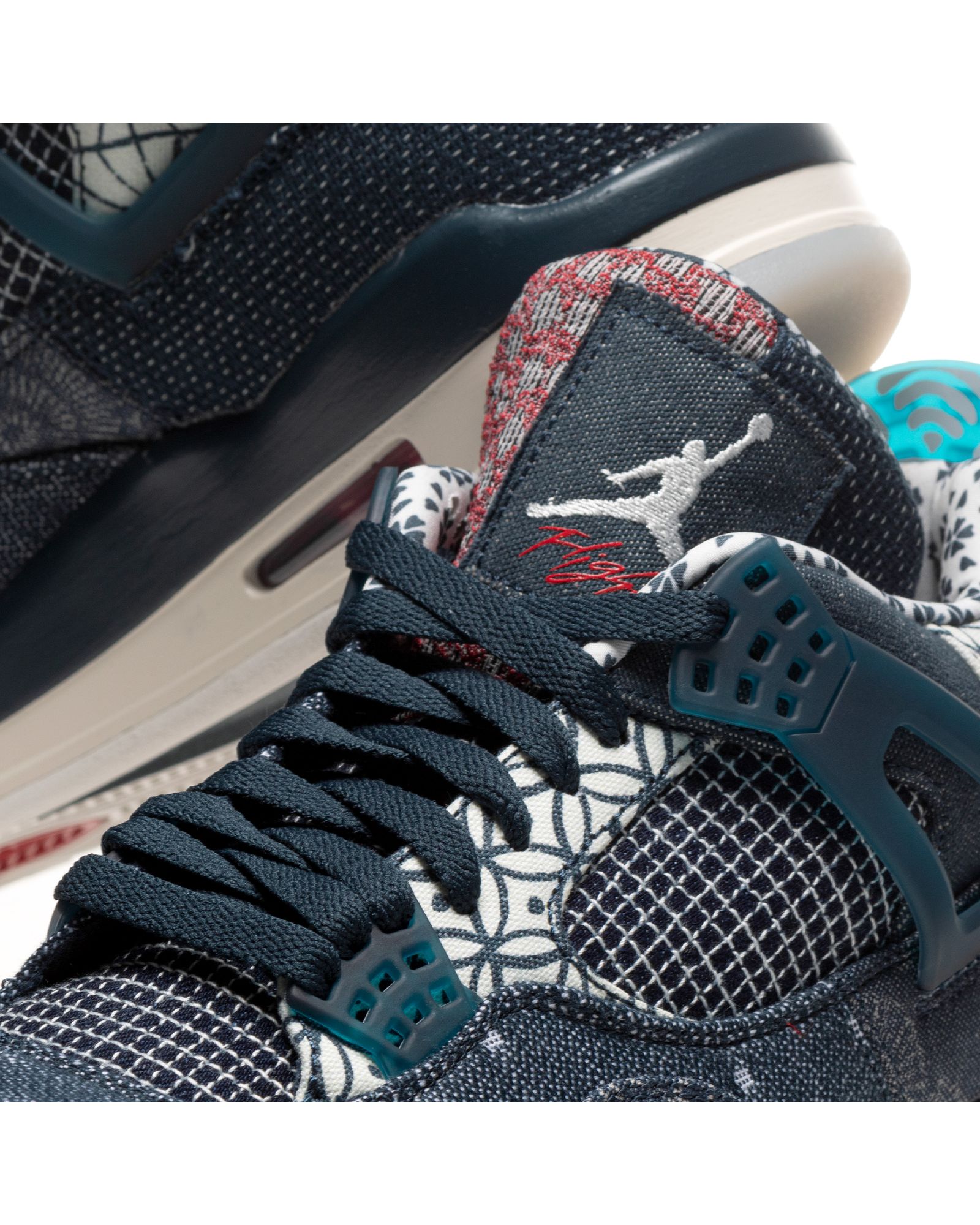 Air jordan 4 retro se SASHIKO 'DEEP OCEAN'