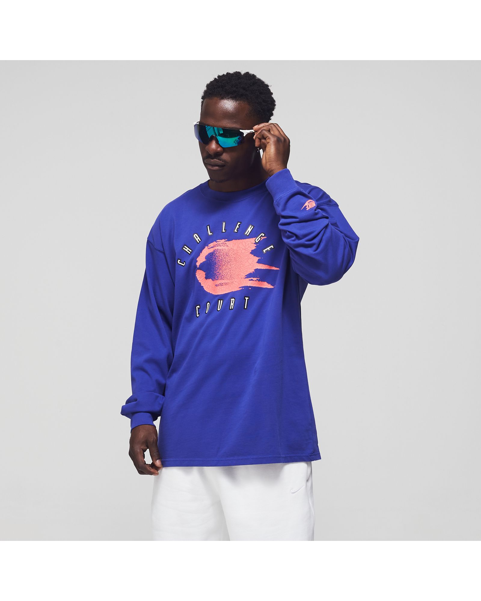 Long-Sleeve Andre Agassi Tennis Tee