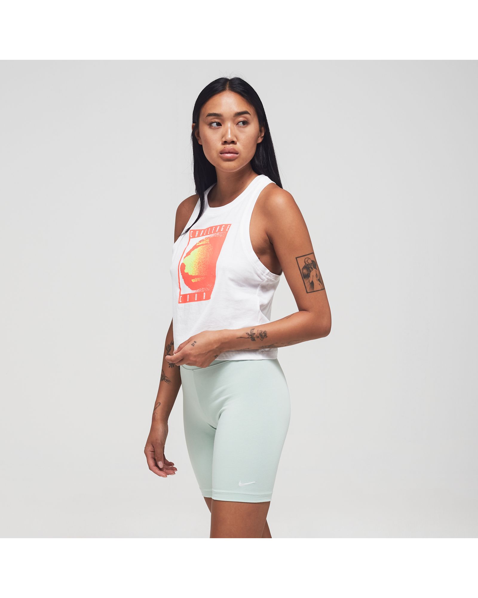 WMNS Cropped 	Andre Agassi Tennis Tank