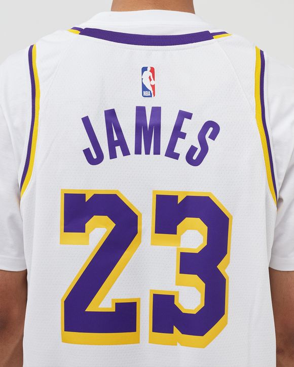 LeBron James Lakers Association Edition 2020 Nike NBA Swingman Jersey