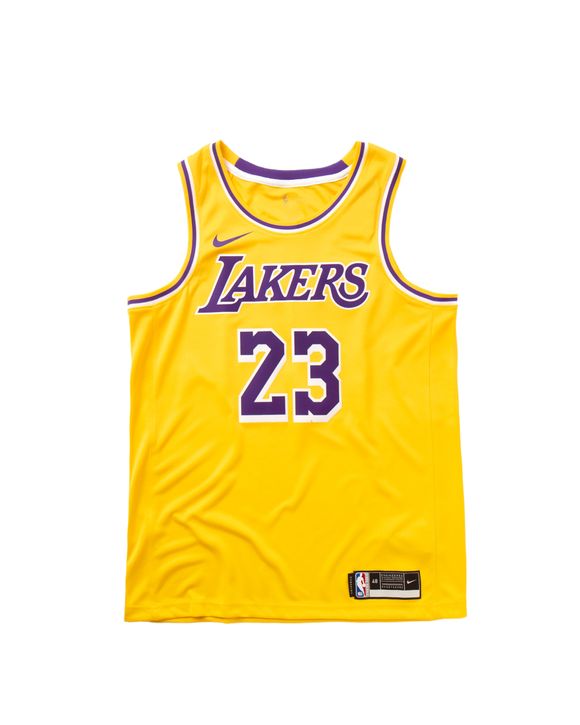 Nike, Shirts, Lebron James Lakers Pinstripe Jersey