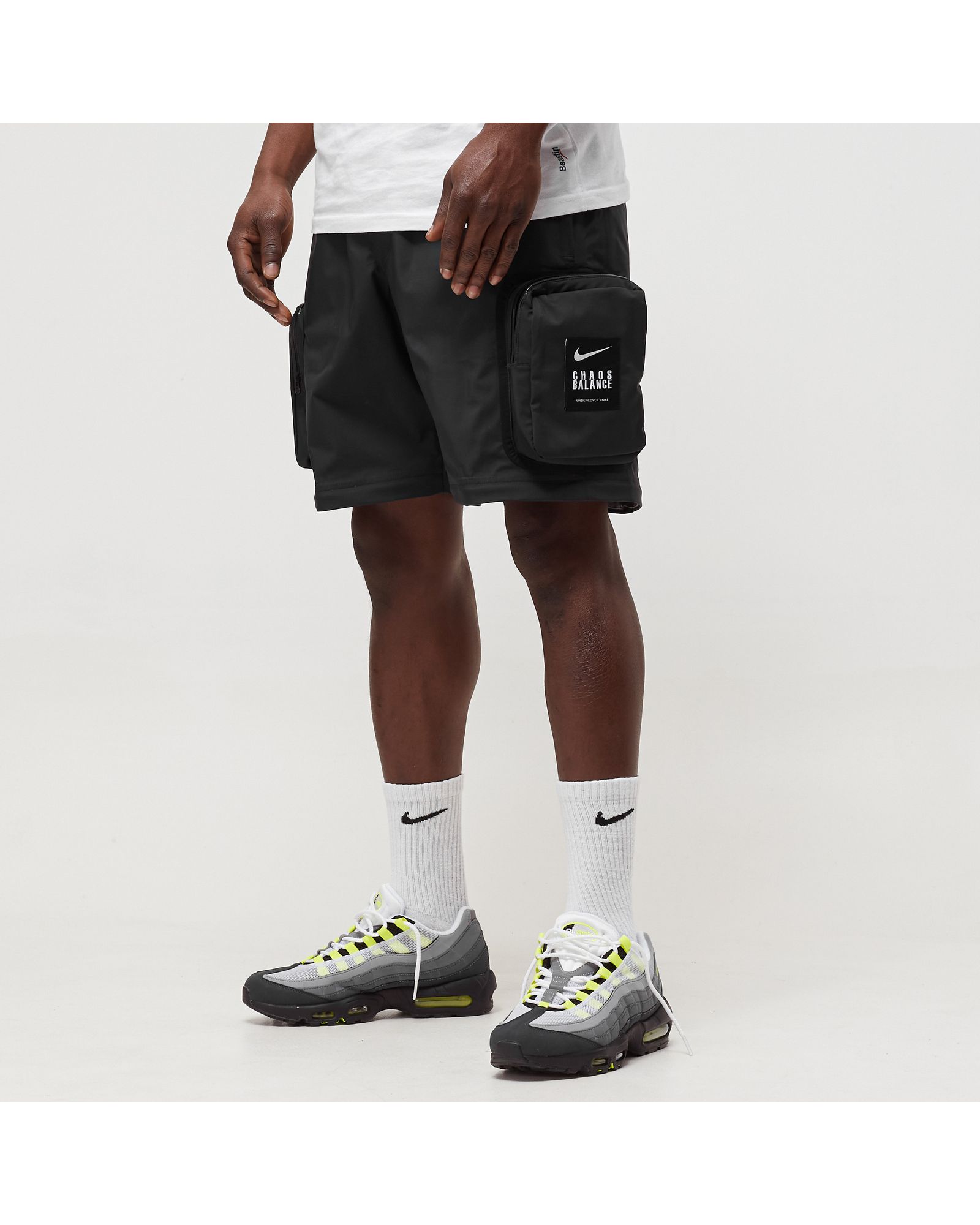 UNDERCOVER × Nike ブラックパンツM Nike X Undercover SR 2-in-1 Pants Jun Takahashi Size XL