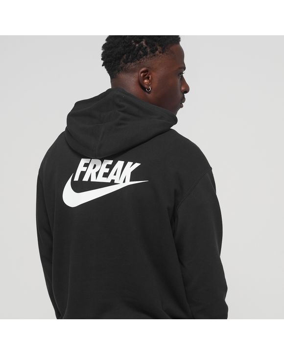 Nike freak hoodie online black