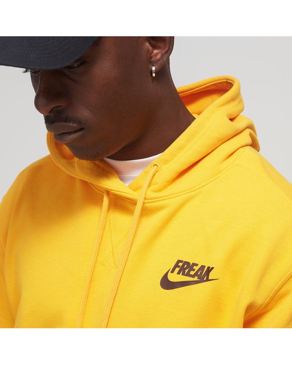 Nike Giannis Pullover Hoodie Yellow BSTN Store