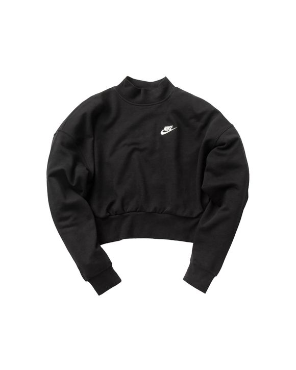 Nike WMNS ESSENTIAL FLEECE MOCK NECK Black BSTN Store