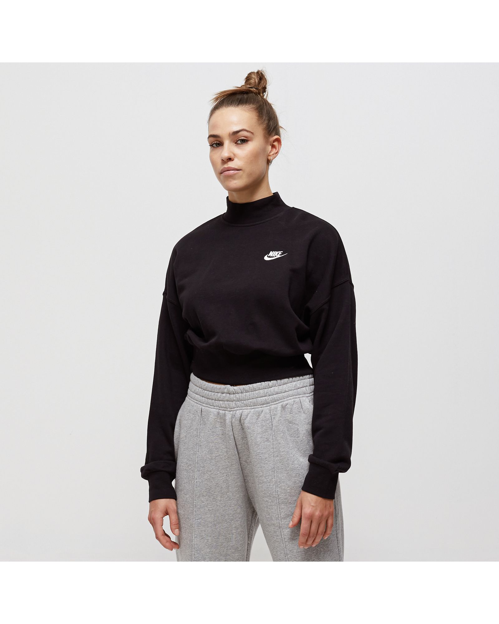 WMNS ESSENTIAL FLEECE MOCK NECK