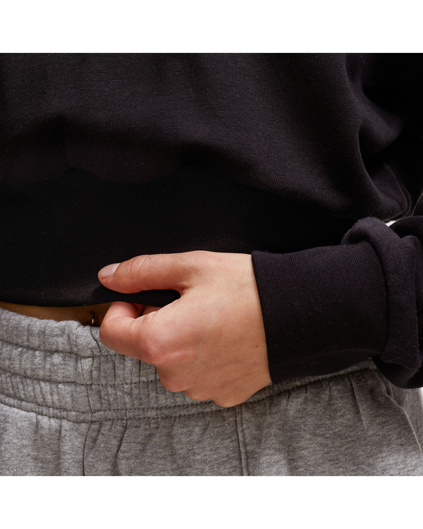 WMNS ESSENTIAL FLEECE MOCK NECK