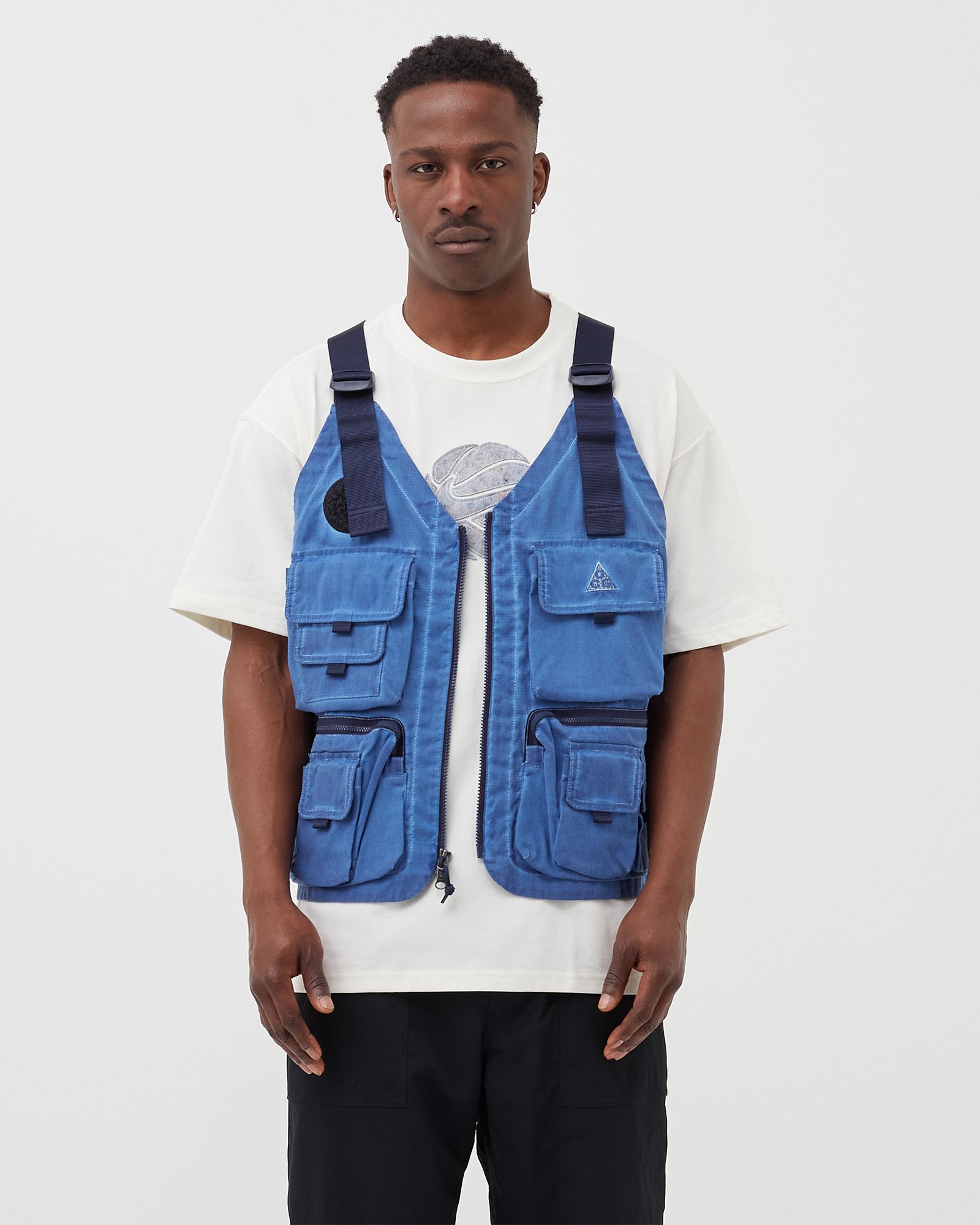 NIKE ACG WATCHman PEAK ベスト Vests Nike NRG ACG Watchman Peak Vest Blue Void | Footshop