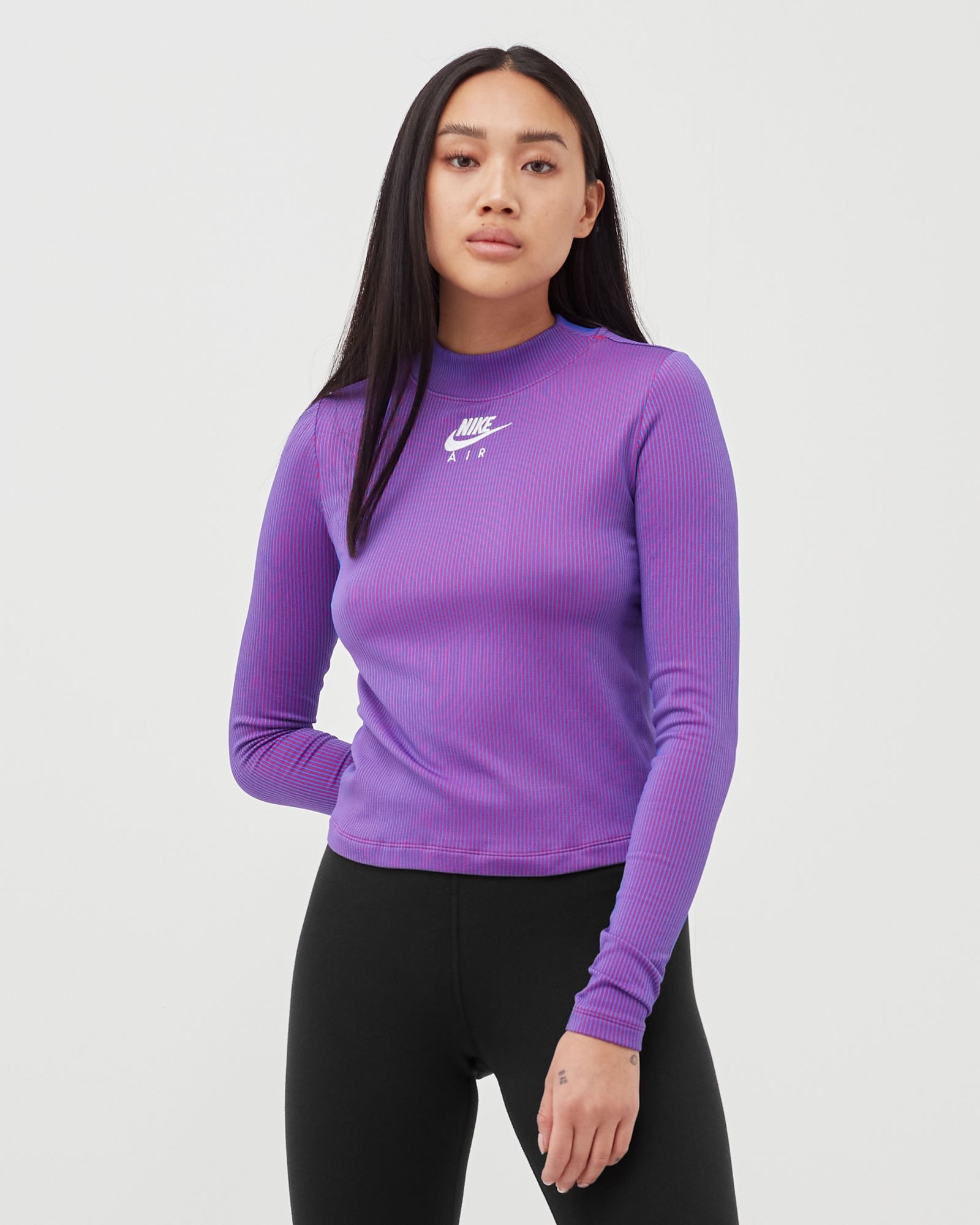 WMNS NSW AIR Mock Neck Longsleeve