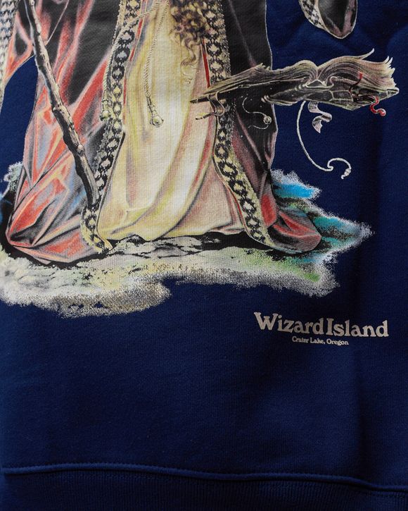 NIKE ACG WIZARD ISLAND CRATER LAKE FLEECE HOODIE .JP BLUE VOID CZ88811-492