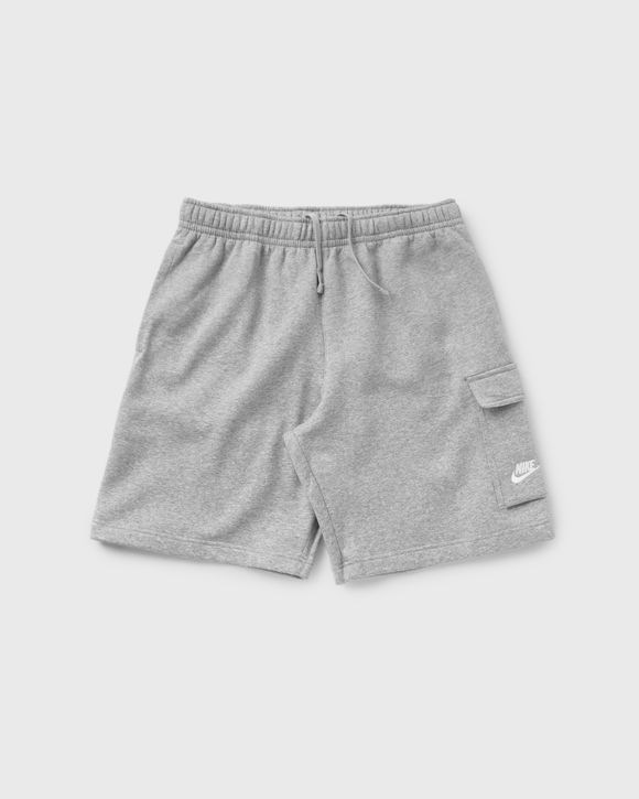 Nike Men's Standard Fit At-Knee Length Khaki Cargo Sweat Shorts  (CZ9956-250) (Large) 