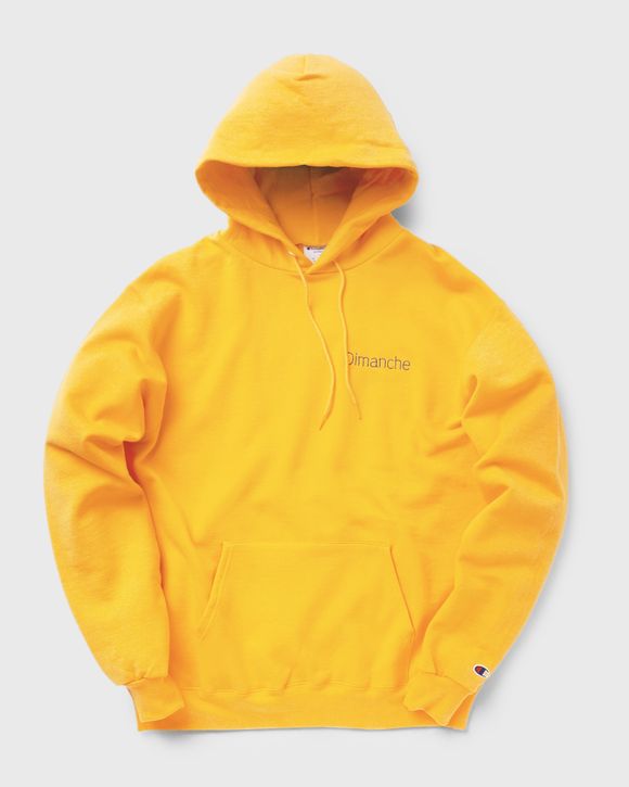 Dimanche CHAMPION CLASSIC LOGO HOODIE Yellow BSTN Store