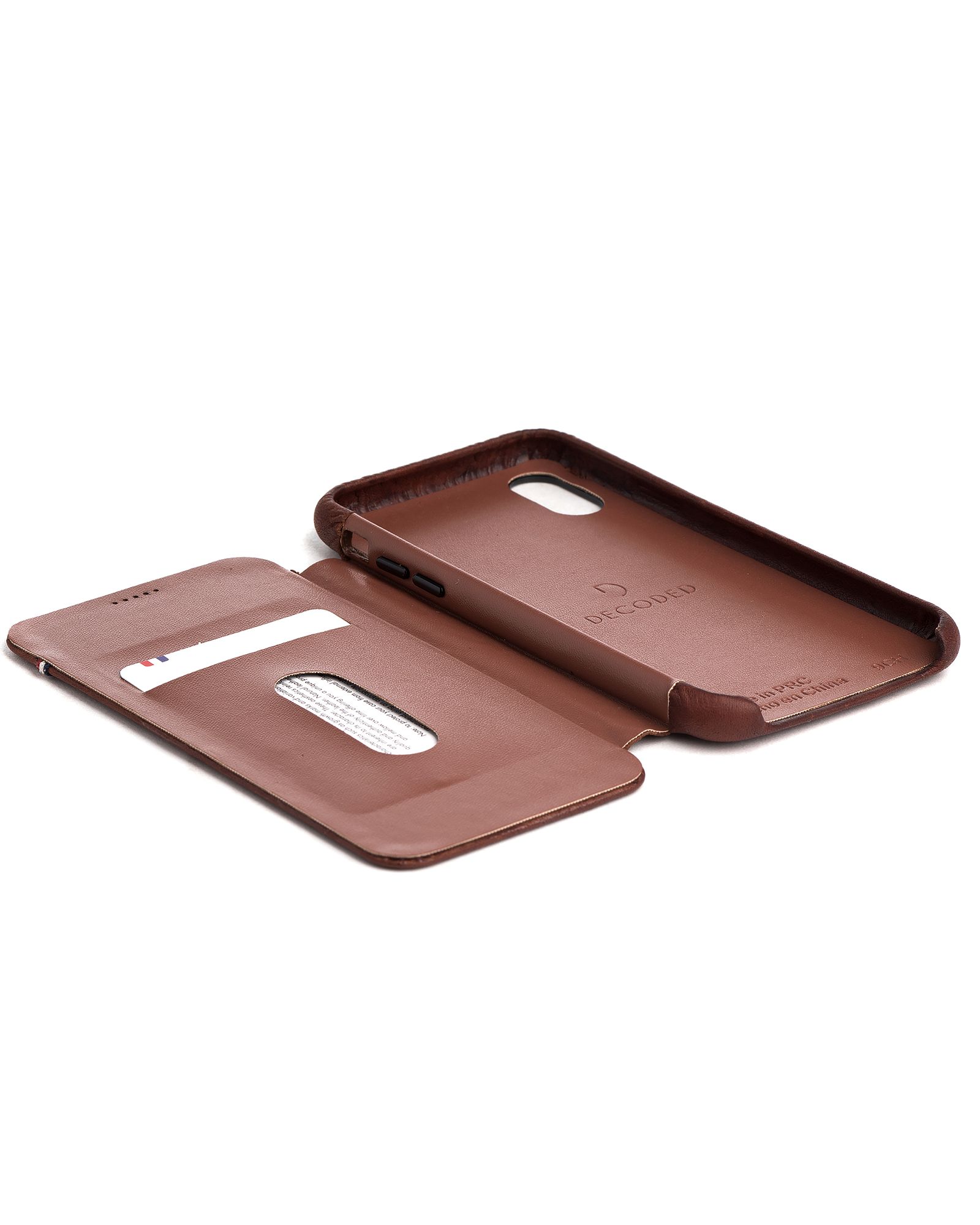 Leather Slim Wallet for iPhone Xs / X (5.8 inch)