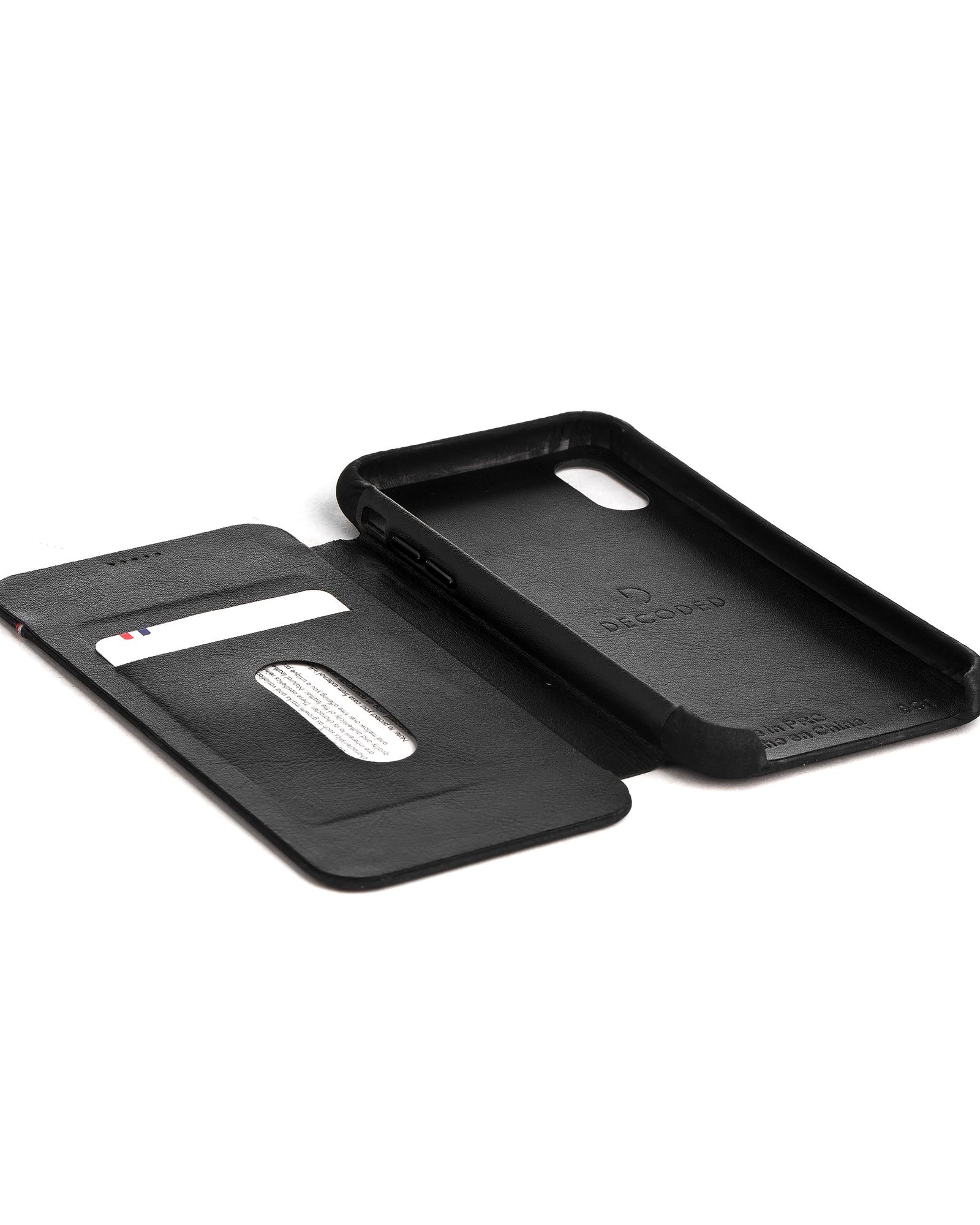 Leather Slim Wallet for iPhone Xs / X (5.8 inch)