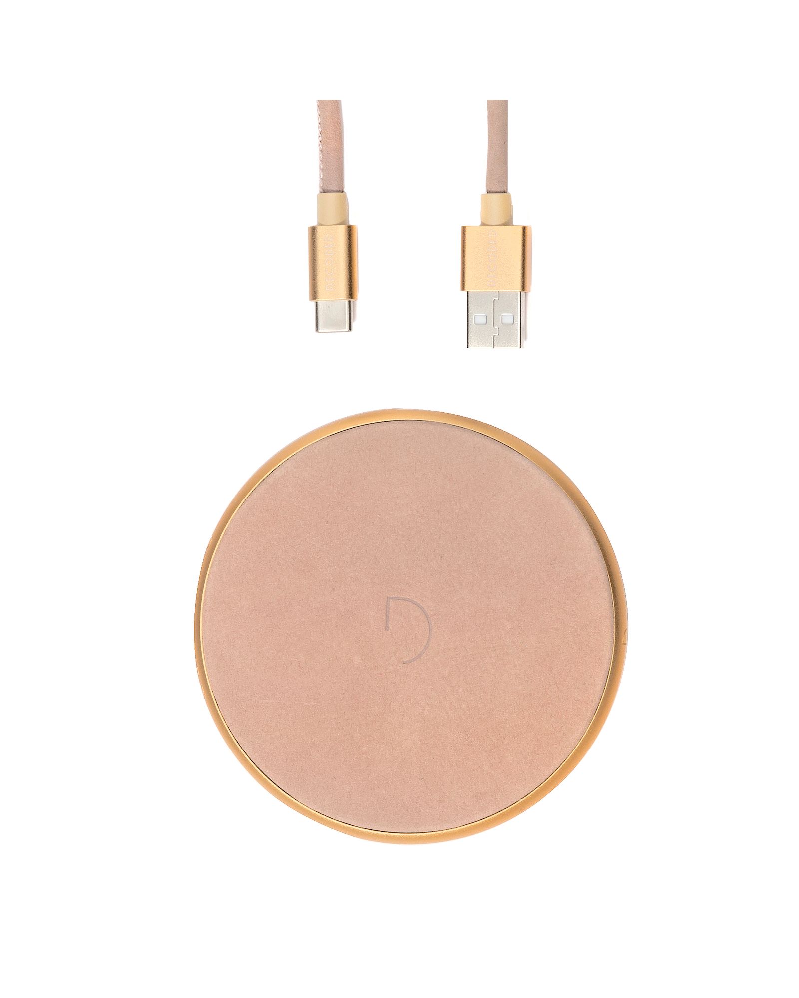 Leather QI Wireless Charger