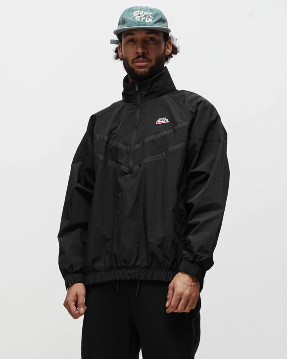 Nike heritage windrunner black sale