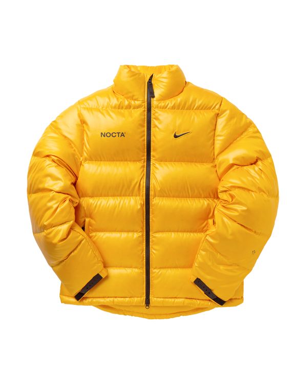 Nike yellow cheap puffer jacket