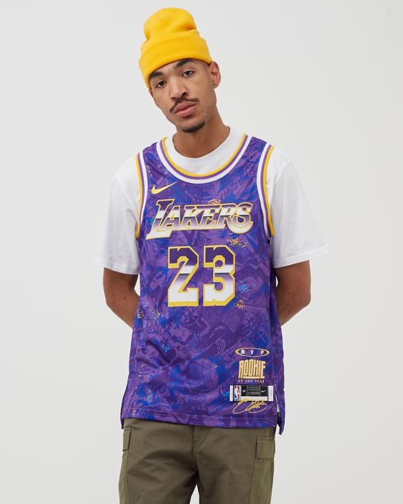 Unisex Los Angeles Lakers LeBron James Nike Purple Select Series Swingman  Jersey