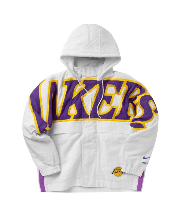 Nike+X+Ambush+Lakers+Jacket+Women+Size+Large+DB1617-121+Collab+