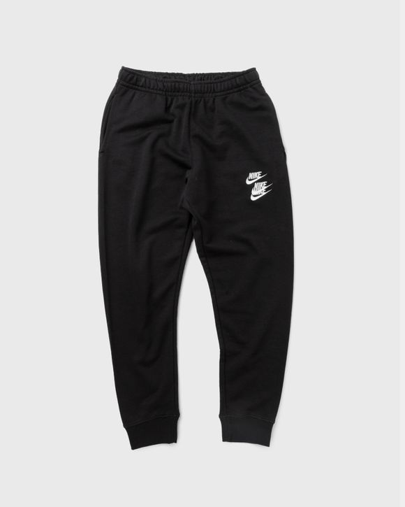 Nike french terry pants black sale