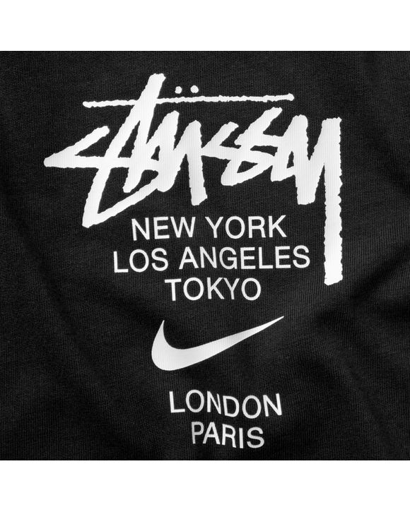 Nike stussy discount tee black