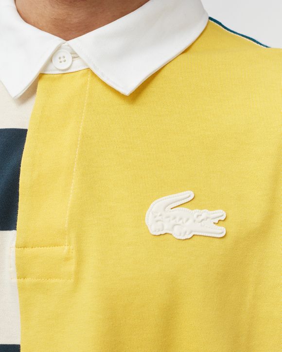 LONG SLEEVED RIBBED COLLAR SHIRT