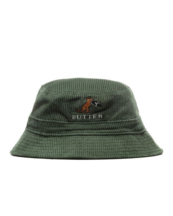 Butter Goods DIGGER CORDUROY BUCKET Green - Leaf