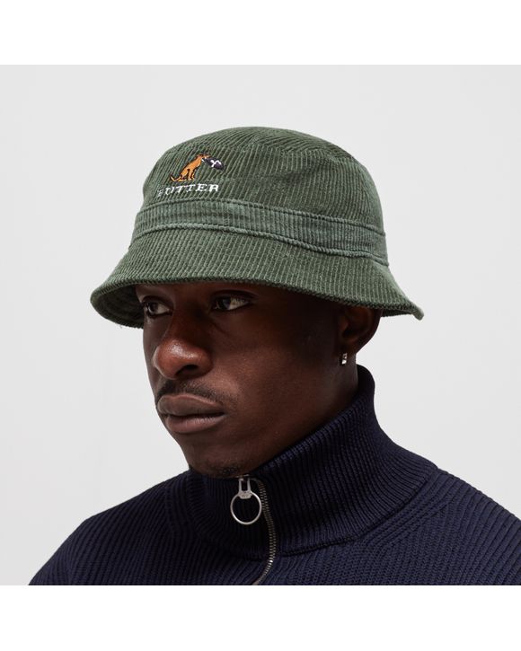 Butter Goods DIGGER CORDUROY BUCKET Green - Leaf