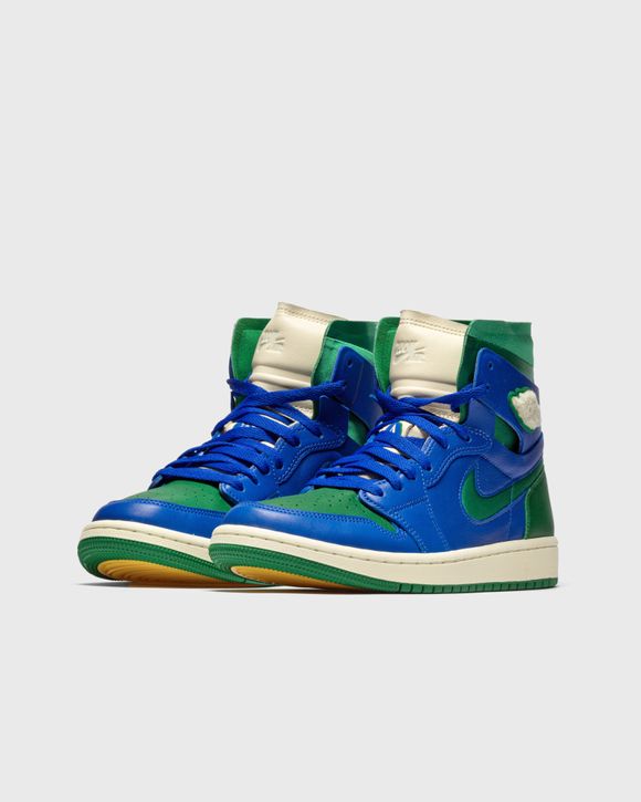 Jordan WMNS AIR JORDAN 1 ZOOM CMFT X ALEALI MAY 'CALIFIA' Blue - HYPER  ROYAL/PINE GREEN