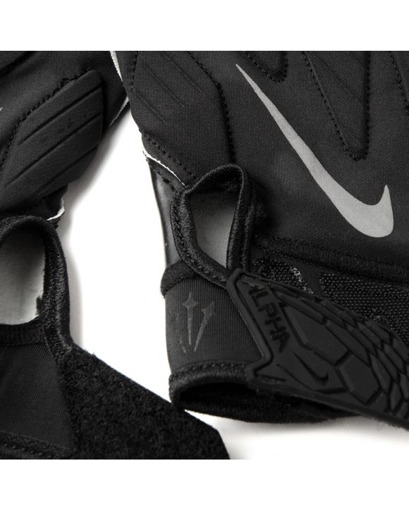 Nike NIKE NOCTA SUPERBAD 5.0 FOOTBALL GLOVES Black - BlaBlaSil