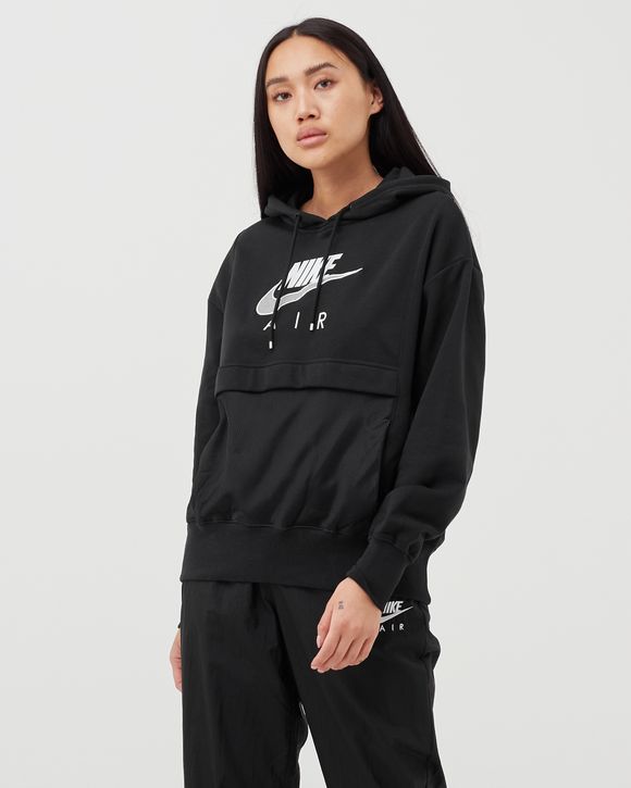 Nike WMNS NSW Air Hoodie Black BLACK WHITE