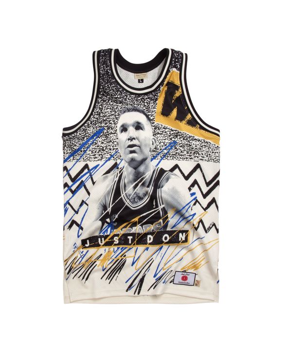 2020 Metal Black Golden States Full Sublimated Basketball Jersey