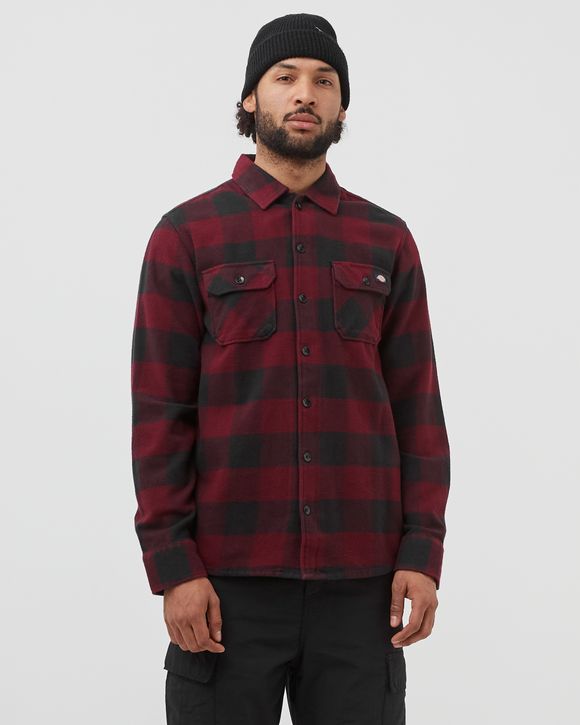 medley bison tilfældig DICKIES NEW SACRAMENTO SHIRT Red | BSTN Store