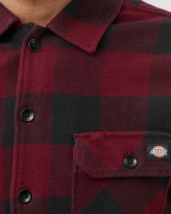 medley bison tilfældig DICKIES NEW SACRAMENTO SHIRT Red | BSTN Store