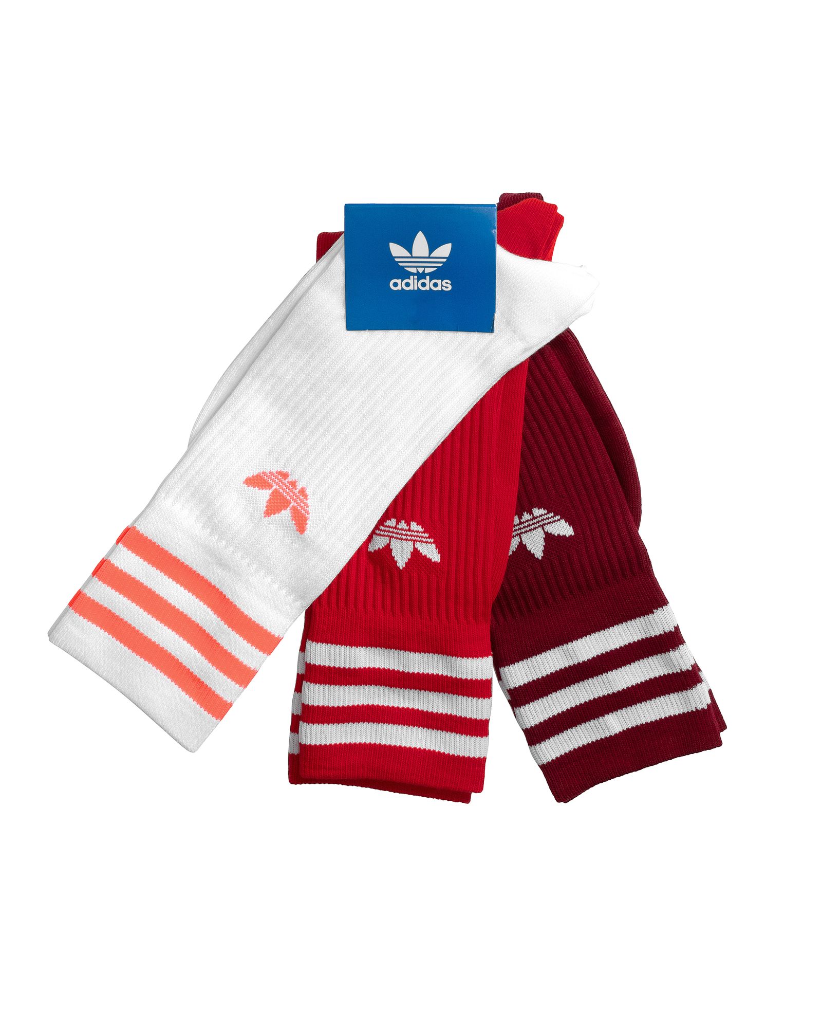 SOLID CREW SOCKS 3-PACK