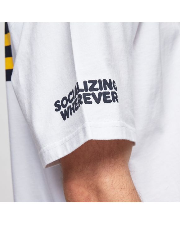 Crewneck Tee "Flag"