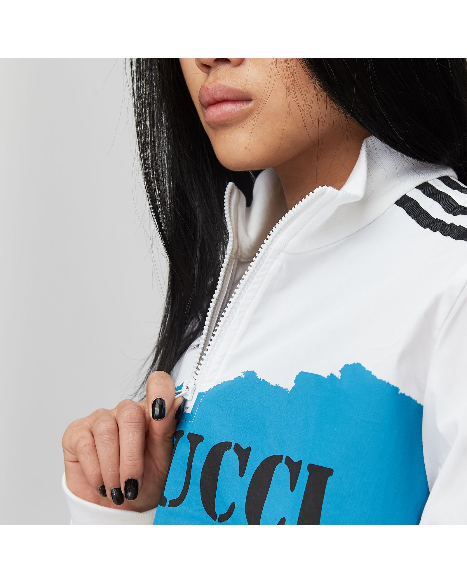 X FIORUCCI GRAPHIC LONGSLEEVE CROP