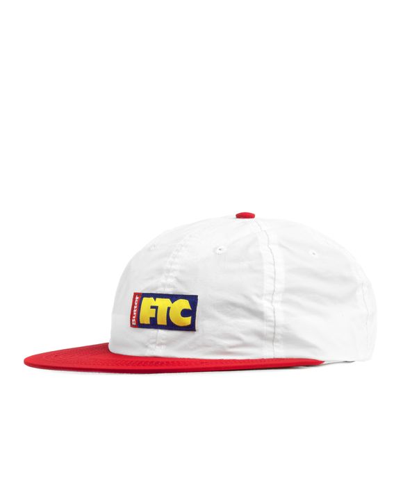 Butter Goods FLAG 6 PANEL White - OFF WHITE / RED