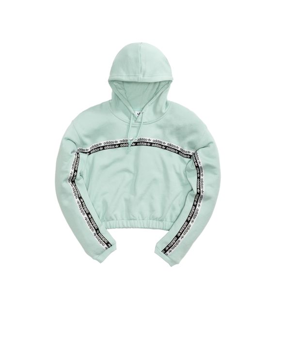 Adidas originals ryv cropped sweatshirt in green tint sale