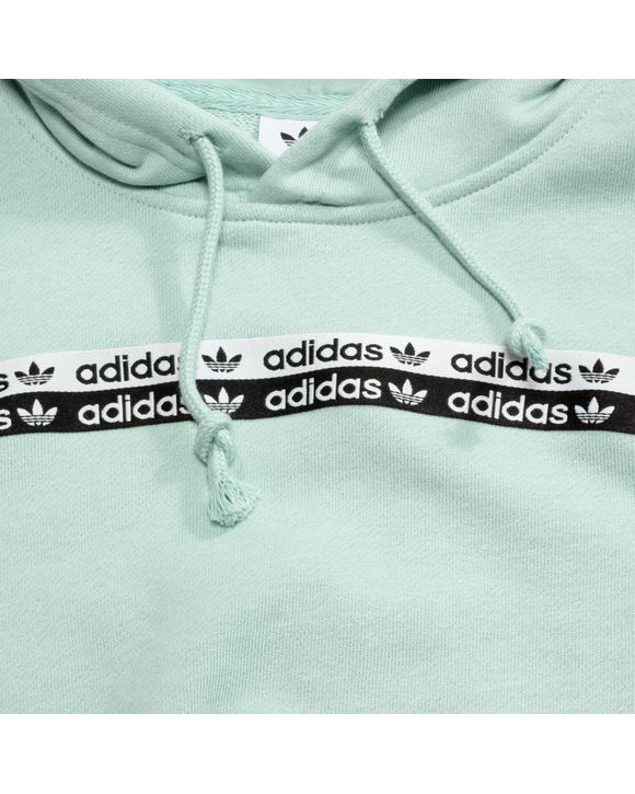 Adidas mint cheap cropped hoodie