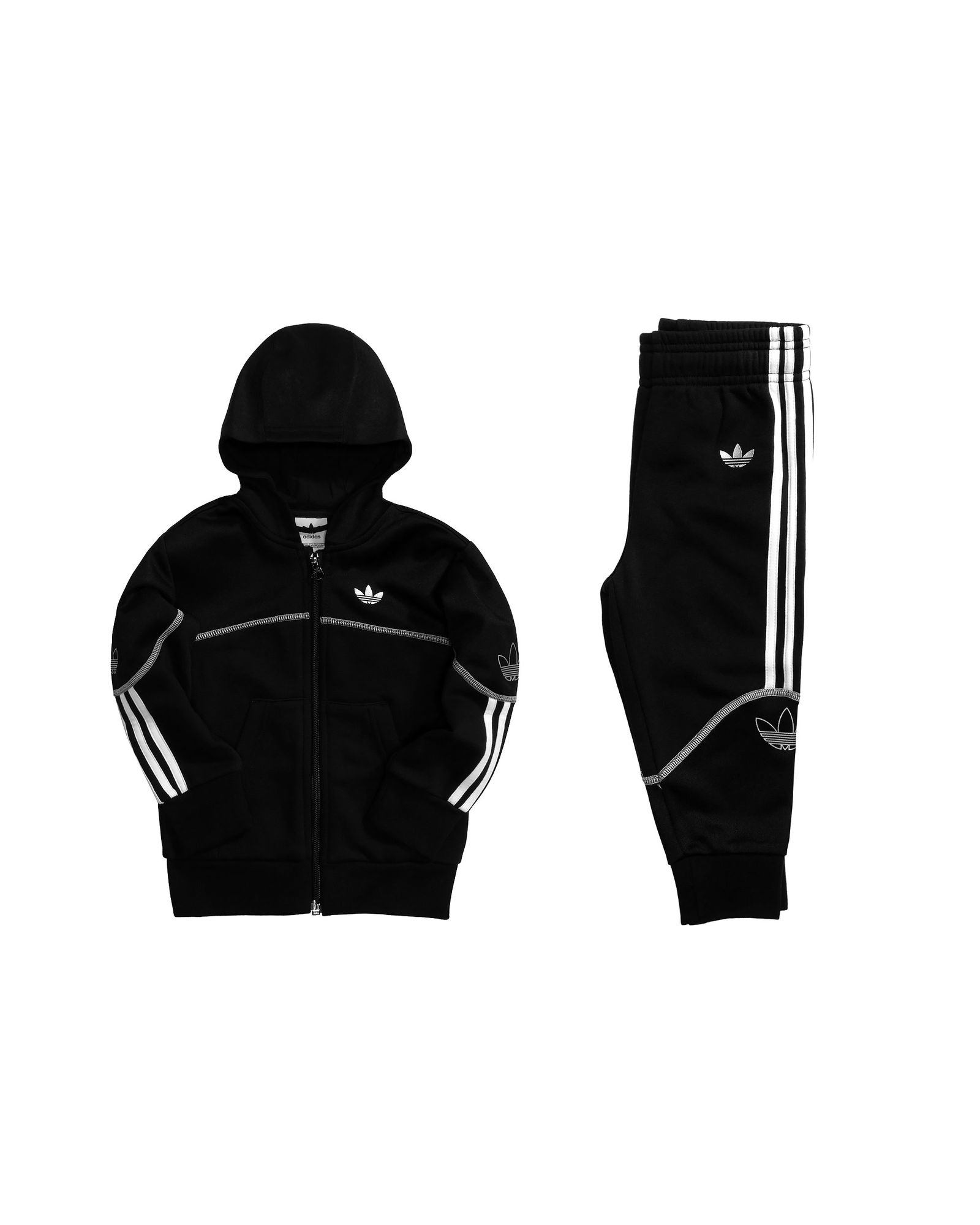 OUTLINE HOODIE SET
