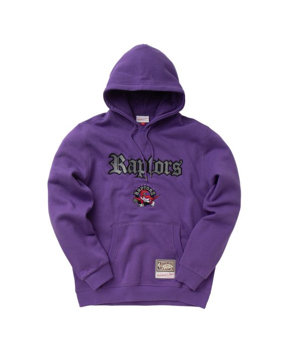 Mitchell & Ness Old English Toronto Raptors Hoodie Sweatshirt in Purple for  Men