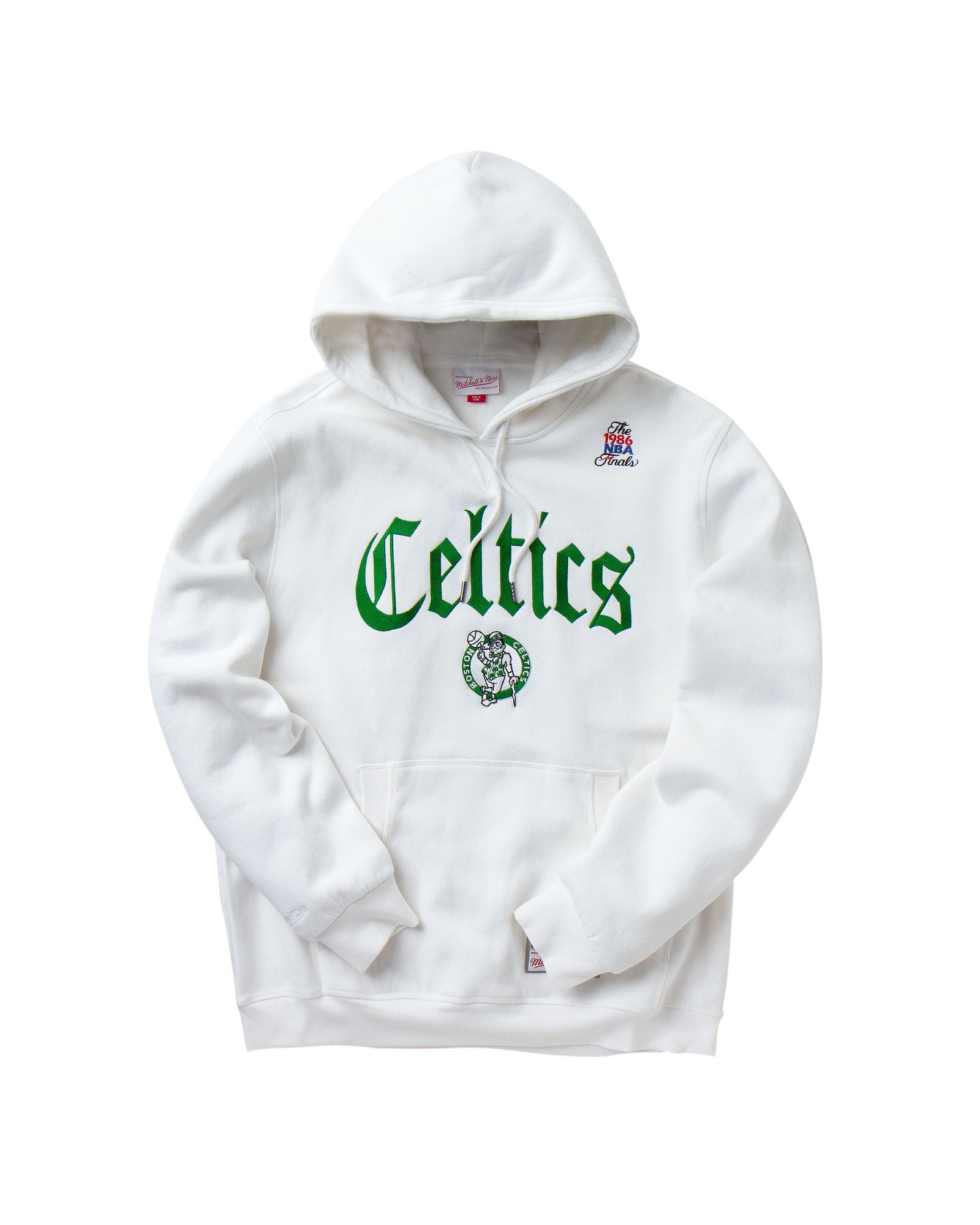 Boston Celtics NBA Old English Faded Hoody
