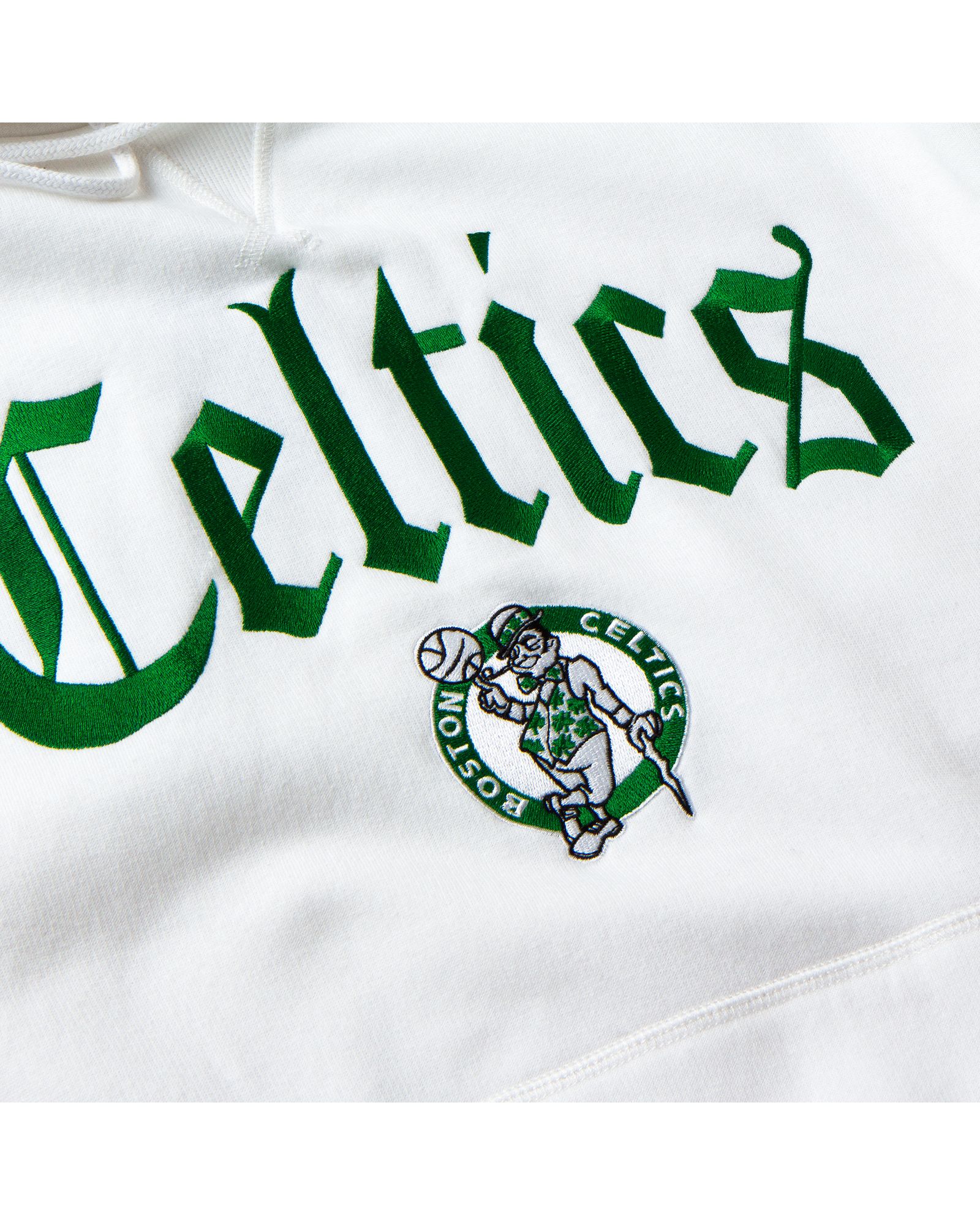Boston Celtics NBA Old English Faded Hoody