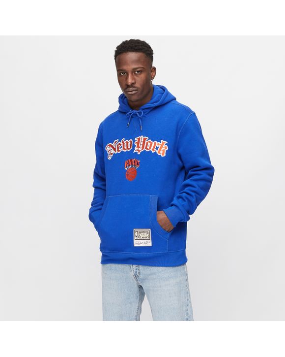 NEW YORK KNICKS NBA Old English Faded Hoody