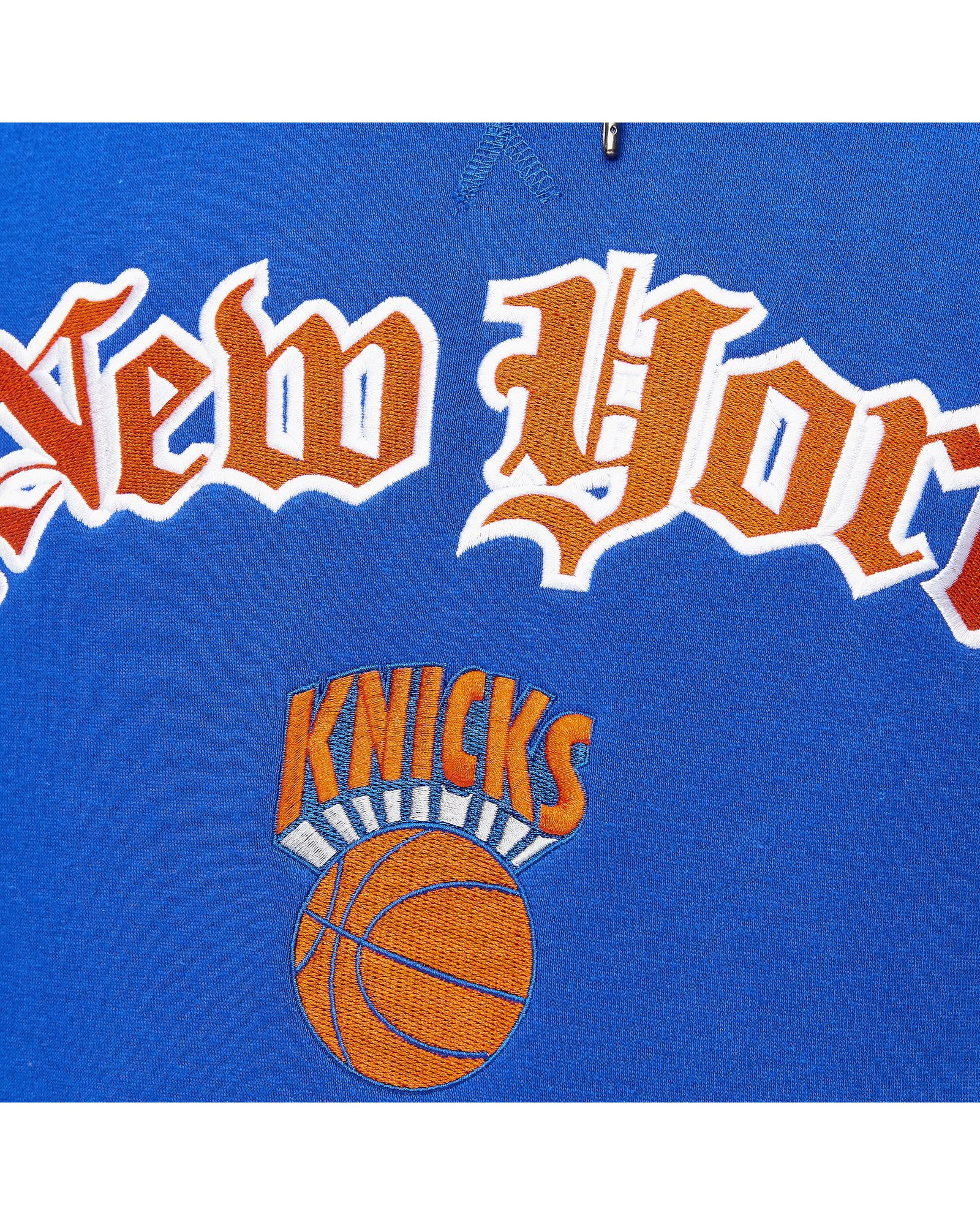 NEW YORK KNICKS NBA Old English Faded Hoody