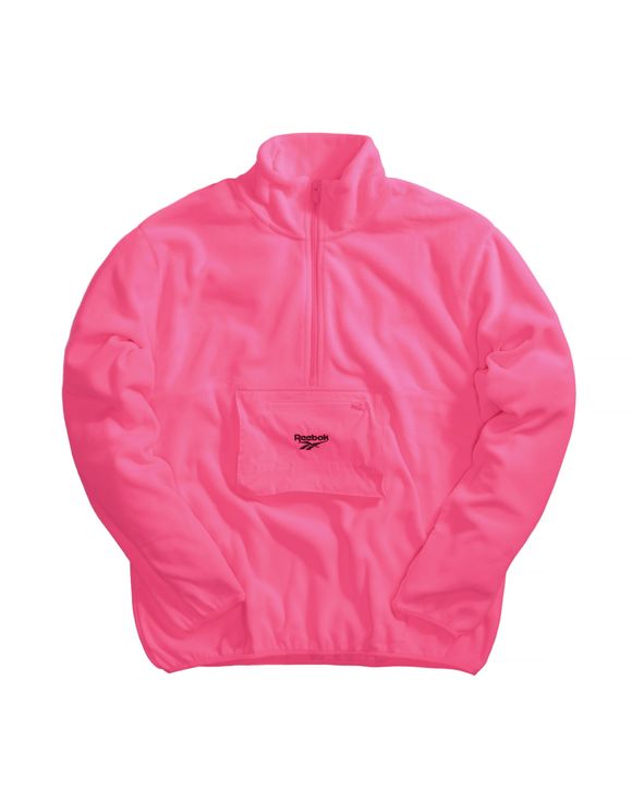 Reebok HALF ZIP POLAR FLEE Red | BSTN Store