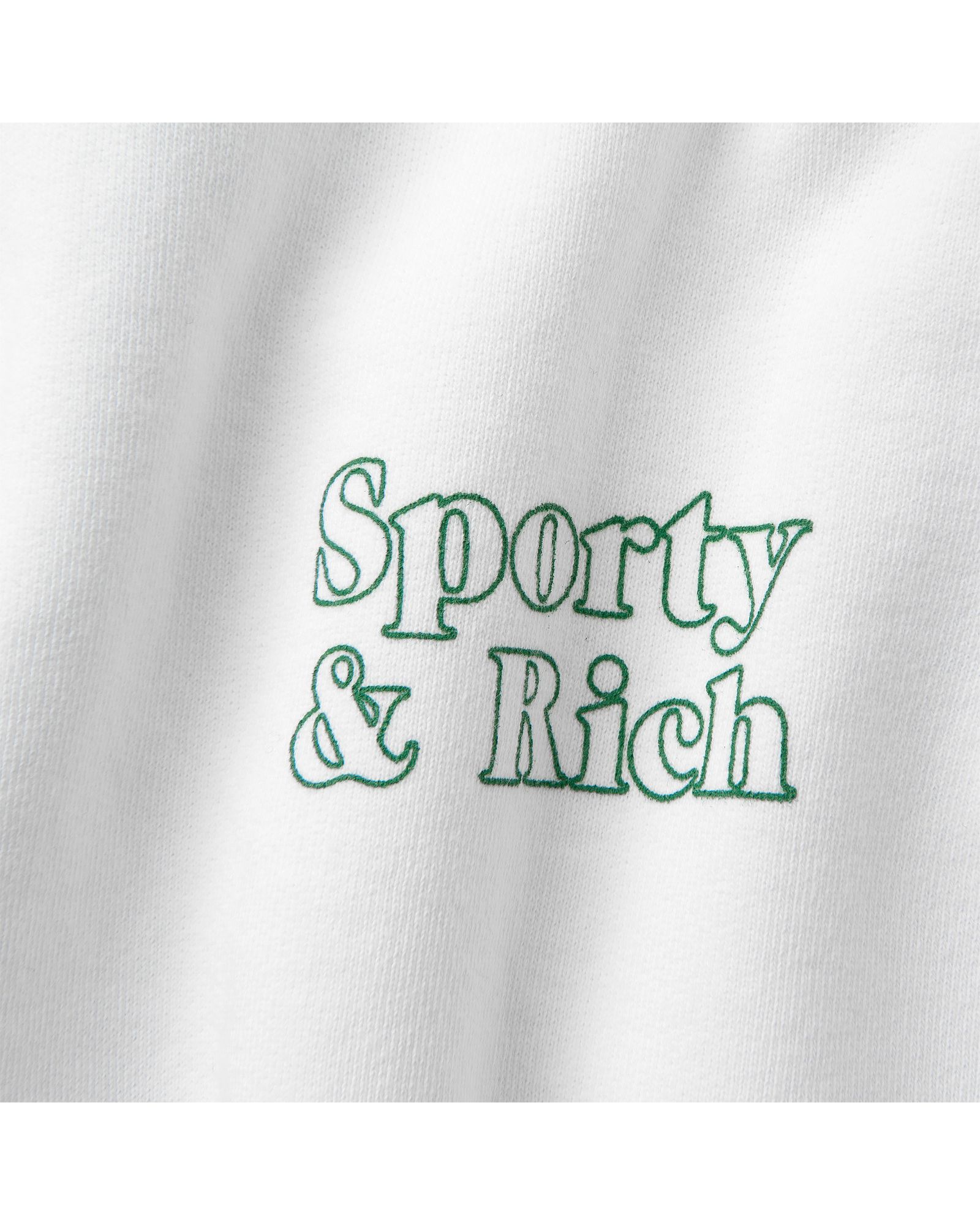 Sporty & Rich x Asics Fun Logo Crewneck