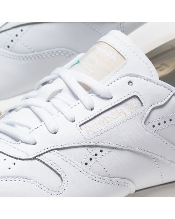 Reebok classic leather hot sale pearlized white