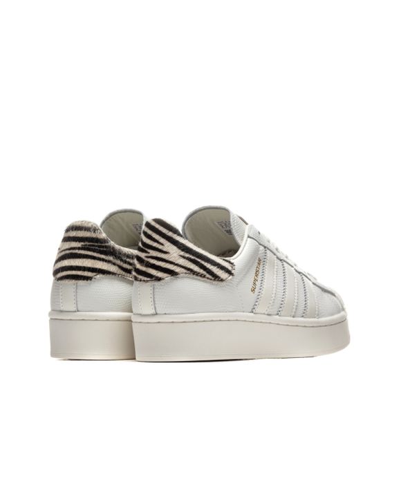 Adidas superstar bold discount zebra